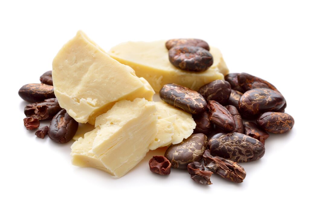 Cocoa butter - cream composition Proctonic