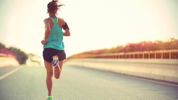 Run to prevent hemorrhoids